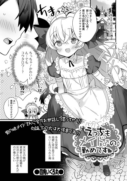 えっちもメイド♂の勤めです/四角いくろ丸/一水社  エロ画像2249
