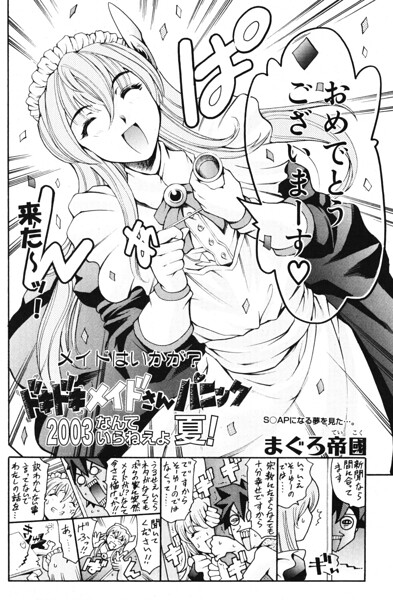 ドキドキメイドさんパニック2003 なんていらねぇよ、夏！/まぐろ帝國/辰巳出版  エロ画像3385