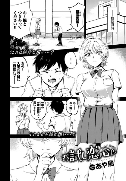 お試し恋心/あや鳥 コミックバベル編集部/文苑堂  エロ画像1352