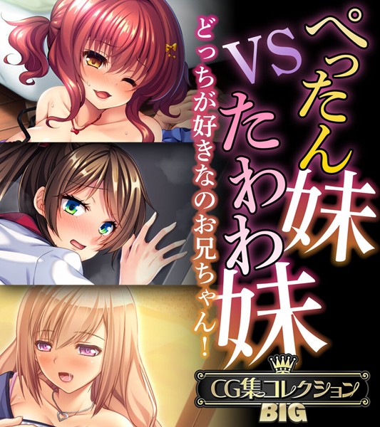 ぺったん妹VSたわわ妹〜どっちが好きなのお兄ちゃん！〜【CG集コレクションBIG】/大人のSEXY絵本/どろっぷす！  エロ画像7923