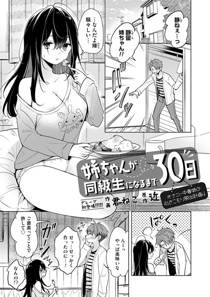 姉ちゃんが同級生になるまで30日〜オナニー中毒姉の引きこもり脱出計画！〜/君ねこ 近/ジーオーティー  エロ画像3837